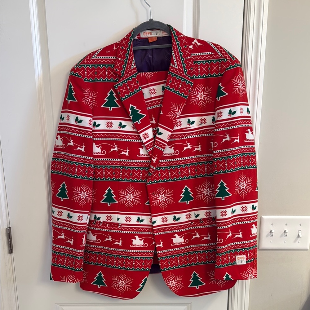 Opposuits Red Christmas suit
